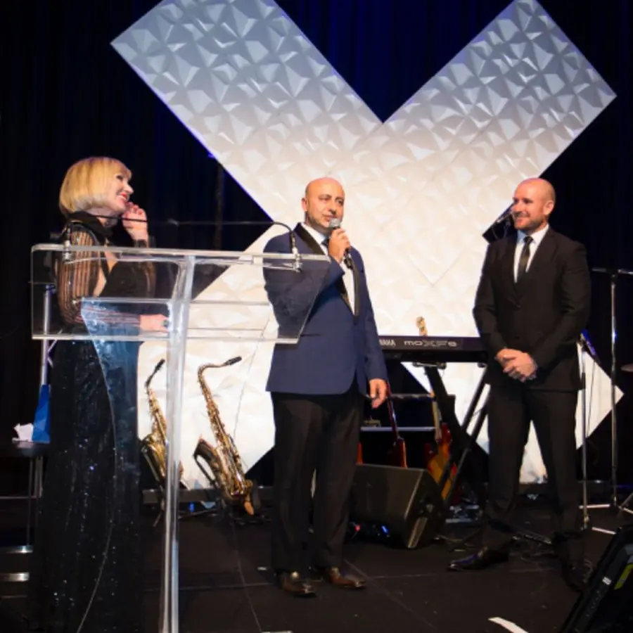 George Helou speaking at the FIFOzero initiative launch